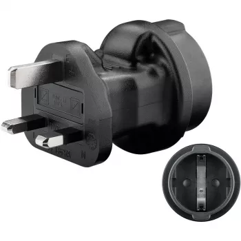 Sieťový adaptér Goobay 95307 čierny UK