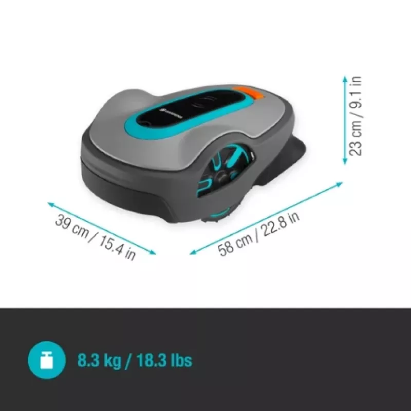 Gardena 15108-35 SILENO life 1500 m² robotická kosačka
