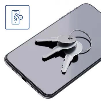Flexibilné tvrdené sklo displeja 3MK pre Samsung Xcover 7 G556 — 0,33 mm, tvrdosť 9H