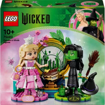 LEGO Wicked Figúrky Elphaba a Glinda 75682 – zberateľská sada minifigúrok