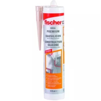 Silikónový tesniaci prostriedok Fischer 53091 310 ml biela