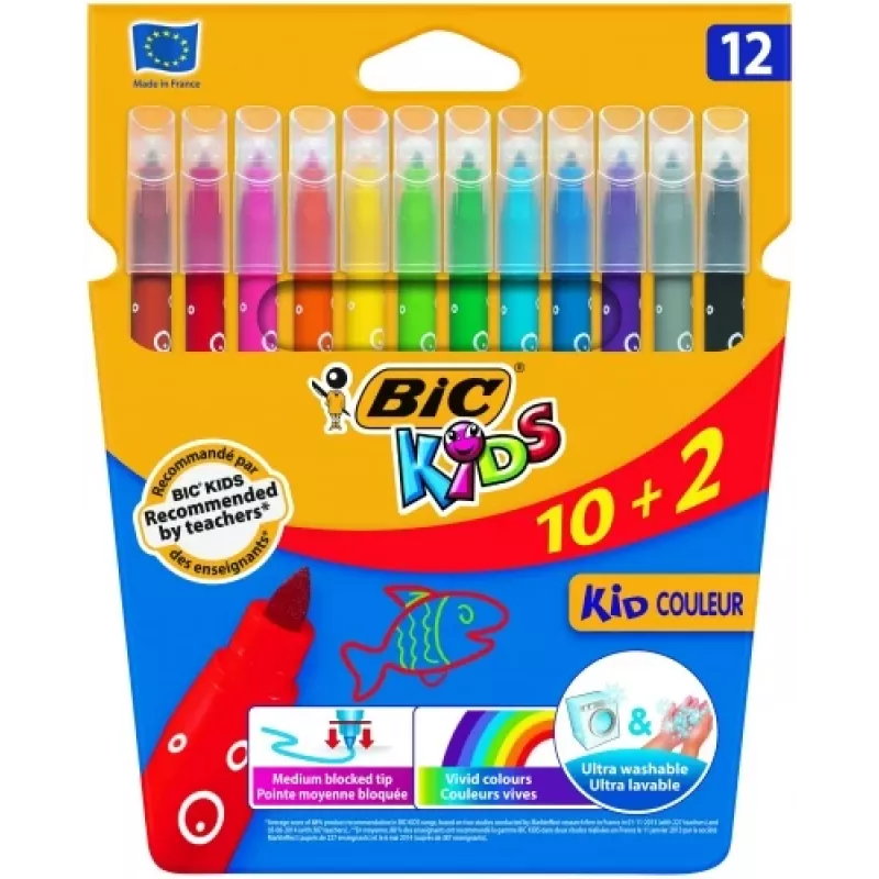 Fixky BIC CF KID750 12 farieb 9202937