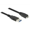 USB kábel DeLOCK 85073 USB 3.2 Gen 1 1,5 m USB A Micro-USB B čierny
