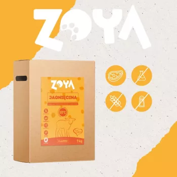 Suché krmivo pre psov ZOYA ColdPRO jahňacie 9 kg – udržiavacie krmivo pre dospelé psy, 26 % bielkovín, 9,5 % tuku, bez lepku a sóje