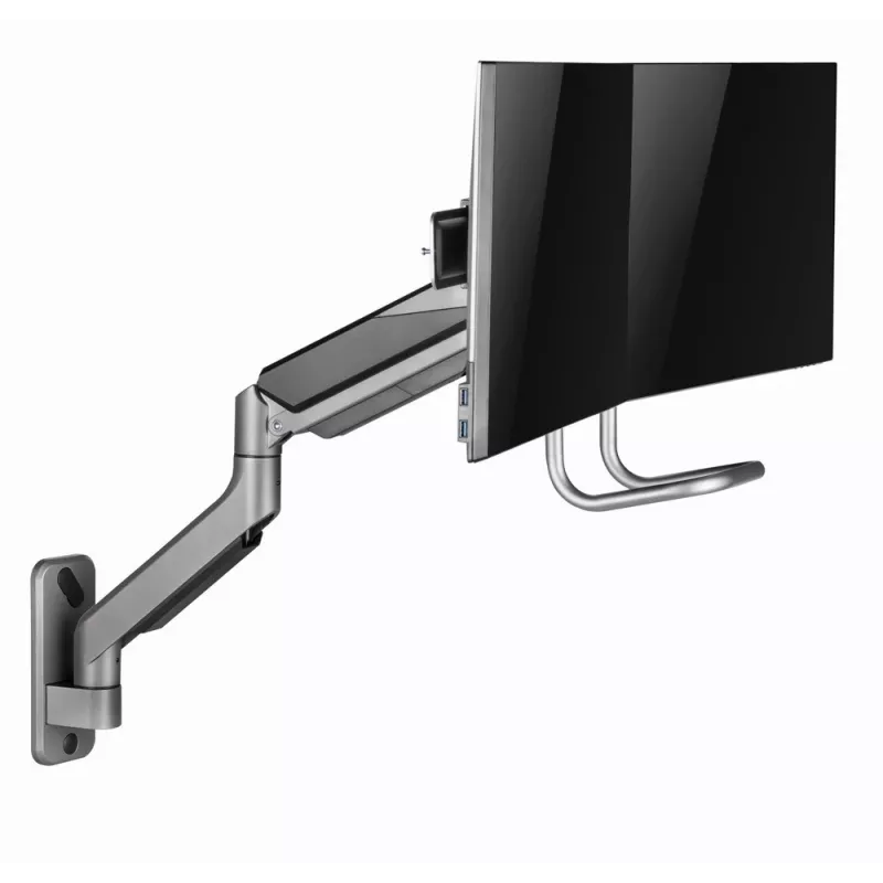 Gembird nastaviteľný nástenný držiak na 2 monitory 17''-32'' do 8 kg MA-WA2-02