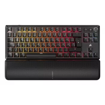 Corsair K70 CORE TKL klávesnica herná USB + RF Wireless + Bluetooth QWERTZ nemecká čierna