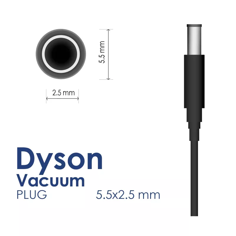 Akyga AK-PD-06 nabíjačka pre Dyson V6 / V7 / V8 vysávač, 26,1 V / 0,78 A, 20 W, 1,8 m