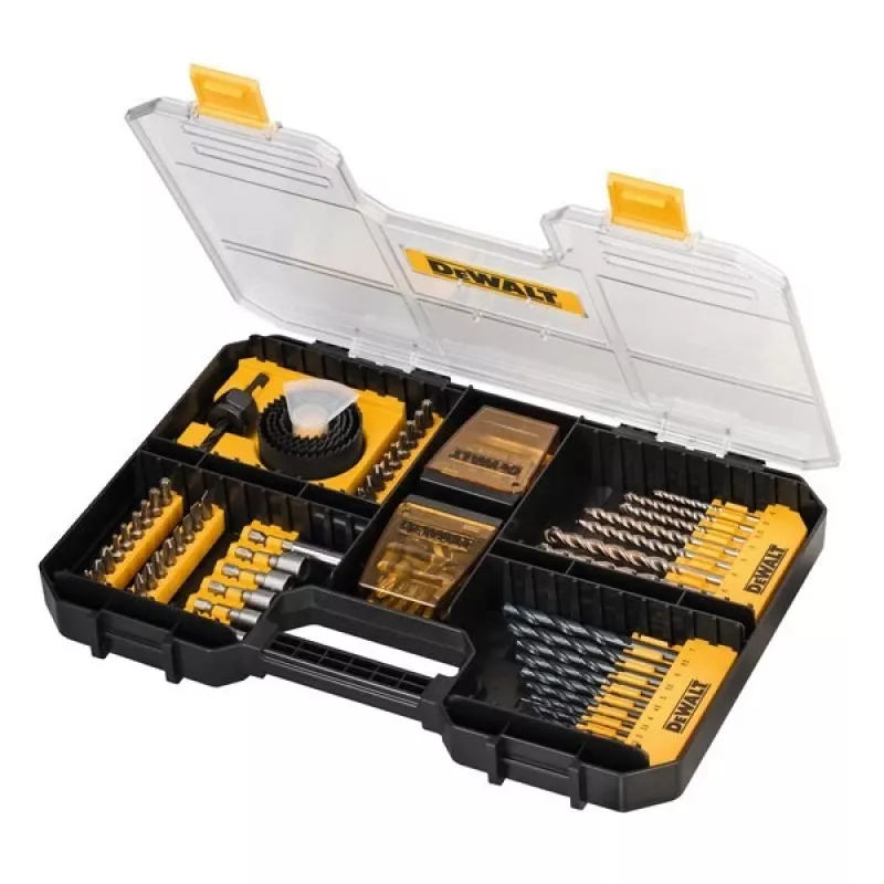 Dewalt Dt71569-Qz sada bitov a vrtákov, 100 ks