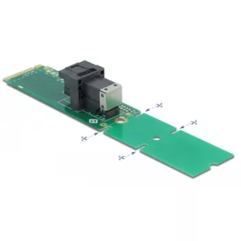Adaptér M.2 Key M na SFF-8643 NVMe DeLOCK 63145