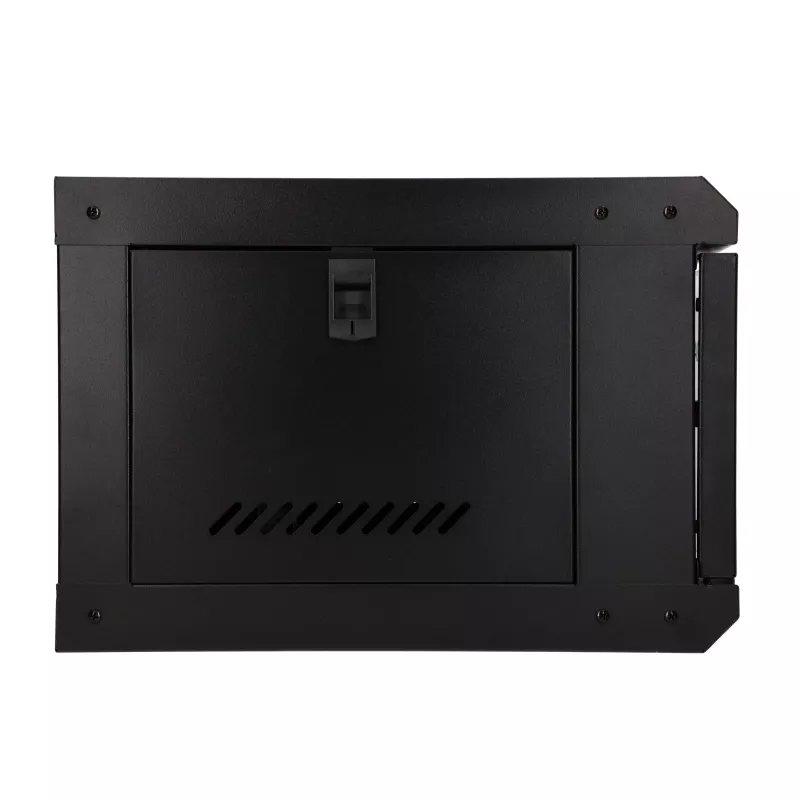 EXTRALINK LITE 4U 530X400 nástenný rack skriňa čierna s priehradkou