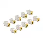 DeLOCK Keystone modul 88111 plochý žltý RJ-45 10 ks