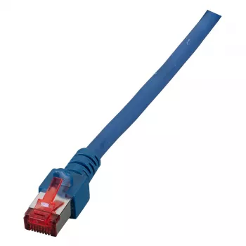 EFB-Elektronik RJ45 patch kábel Cat.6 S/FTP LSZH modrý 0,15m Výrobca: EFB Elektronik (K5513.0,15)