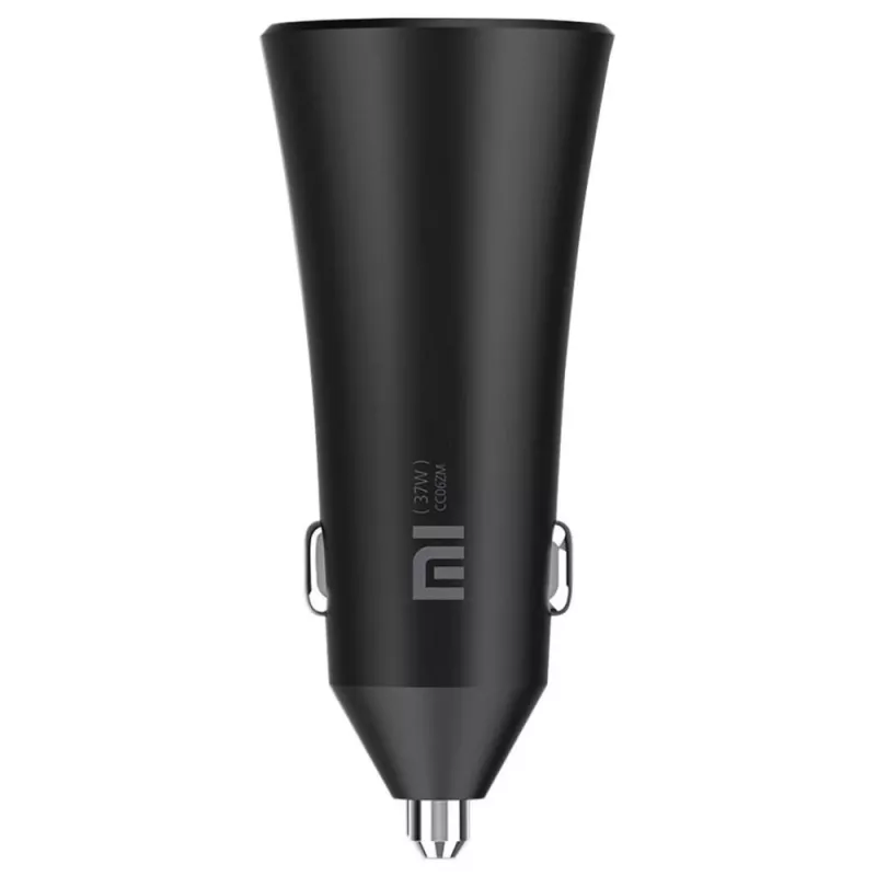 Xiaomi 37 Watt dvojportová nabíjačka do auta čierna, čierna