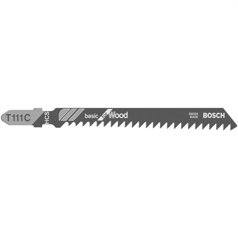Bosch T 111 C prímočiara pílový list z uhlíkovej ocele (HCS) 3 ks