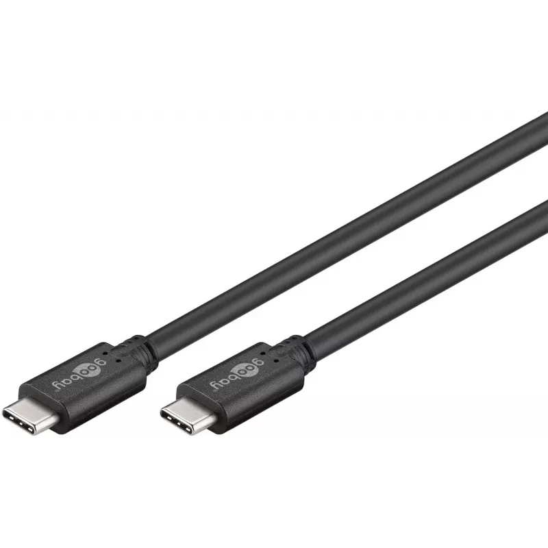 Wentronic Goobay USB 3.1 Generation 1 - USB-C™ kábel, 0,5 m - USB-C™ konektor samec > USB-C™ konektor samec (67975)