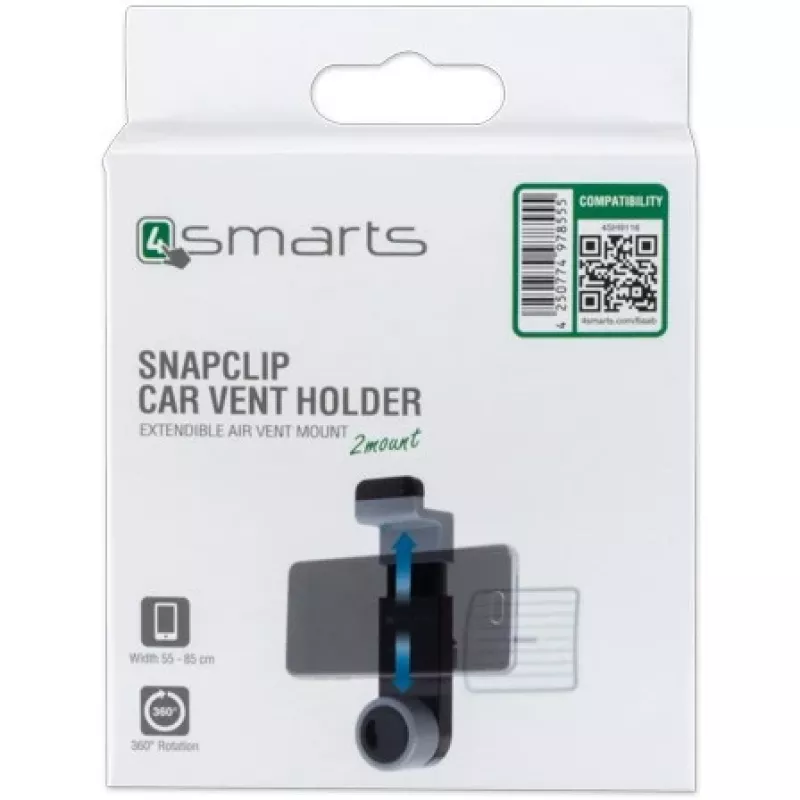 Pasívny držiak 4smarts Snapclip 4SH9116