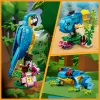 LEGO stavebnica Exotický papagáj 31136 — Creator display model, 253 dielov, 220×120×110 mm