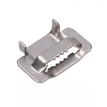 Extralink oceľová spona pre 20mm oceľovú pásku so zubami