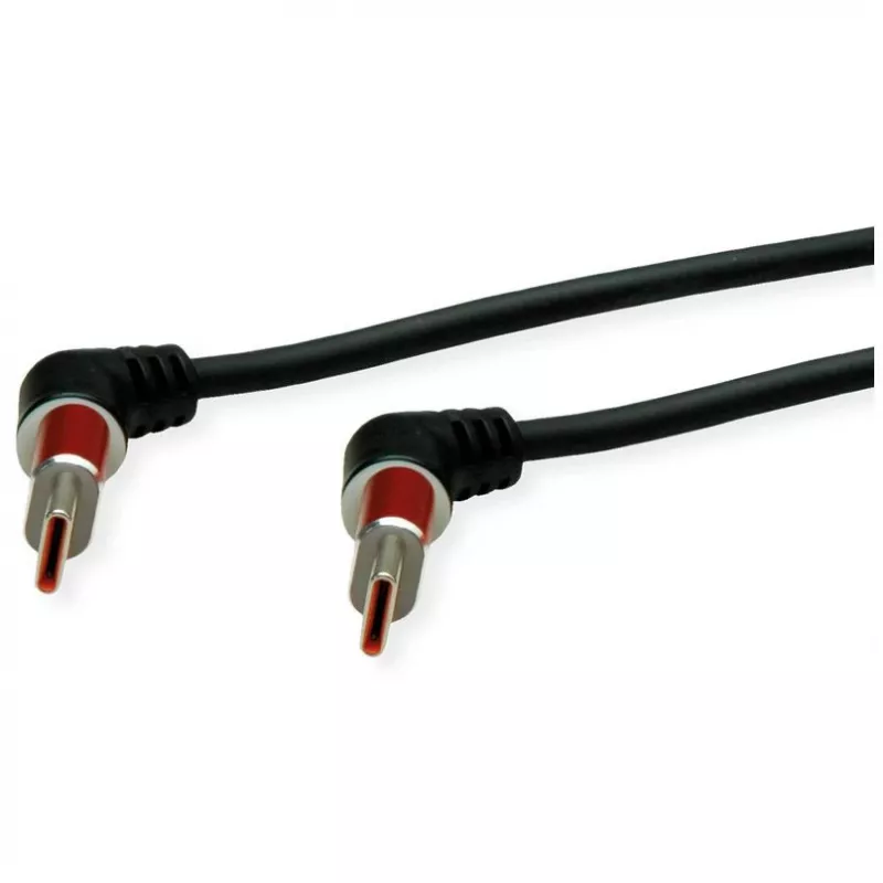 ROLINE USB2.0 kábel 360°-otočný C-C ST/ST 1m - kábel - digitálny/dátový (11.02.8347)