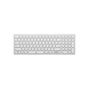 Alogic Echelon Compact USB-C BT klávesnica nemecká + myš biela - klávesnica - USB Type-C - klávesnica - USB Type-C