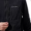 BERGHAUS Prism Half Zip Polartec® Fleece – pánska fleecová mikina, veľkosť L (čierna)