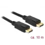 DisplayPort kábel DeLOCK 84862 10 m čierny