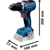 Akumulátorový vŕtací skrutkovač Bosch GSR 18V-65 s 2x 4.0Ah akumulátormi