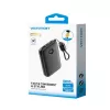 Powerbank Vention FKAB0-C 10000 mAh, 2× USB-C + 1× USB-A, 22,5 W, čierna