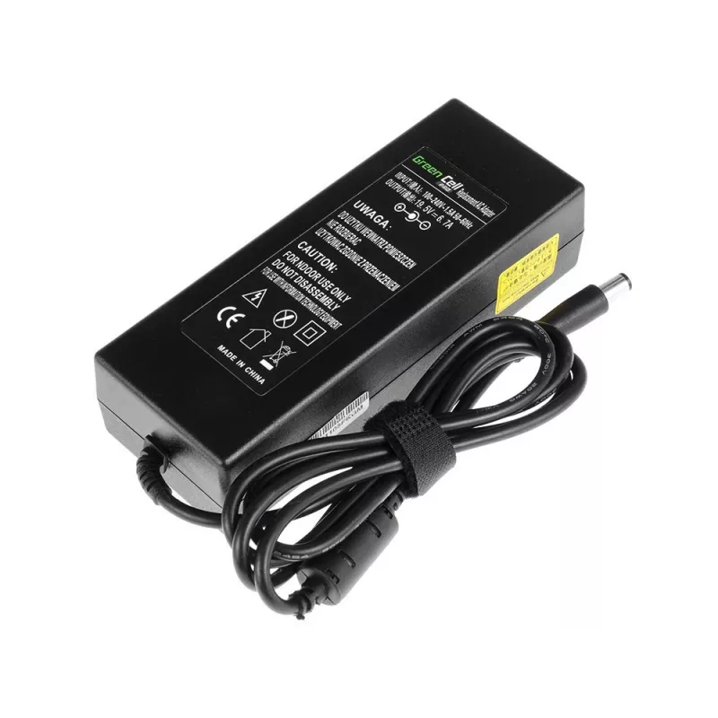 Napájací zdroj Green Cell AD35P 130 W AC/DC 19,5 V 6,7 A pre notebooky, pre interiér, čierny