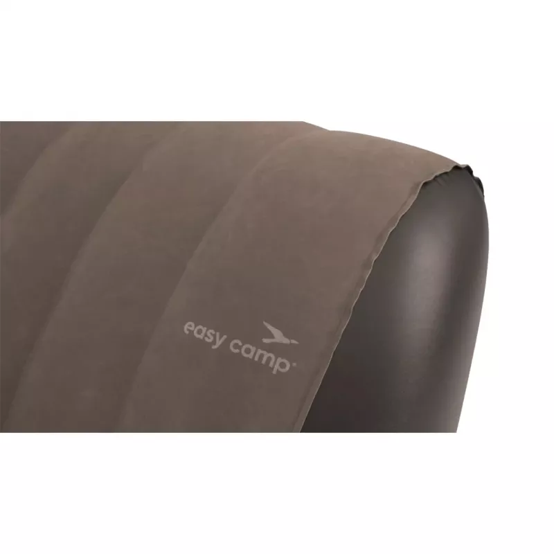 Nafukovacia kempingová lehátko Easy Camp 420072, hnedá, PVC, 840×1400×700 mm