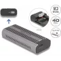 Puzdro na SSD DeLOCK 42029 USB Type-C 40 Gbit/s pre M.2 NVMe PCIe