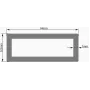 EUROLITE prázdna trubica 14x5,5mm číra LED pás 2m (51202702)