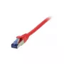 Synergy 21 kábel patch-RJ45 S-STP S/FTP 500 MHz 0,5 m CAT6A*červená* TPE Superflex – kábel – digitálny/dátový