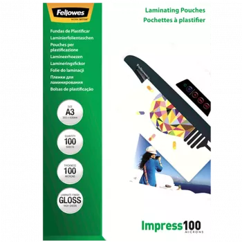 Laminovacie fólie LESKLÉ/A3 100 100STK 5351205 Fellowes