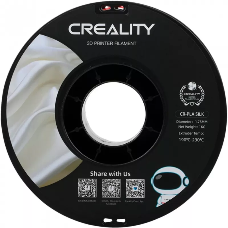 Creality CR-Silk PLA filament, 1,75 mm, 1 kg, zlatý/červený