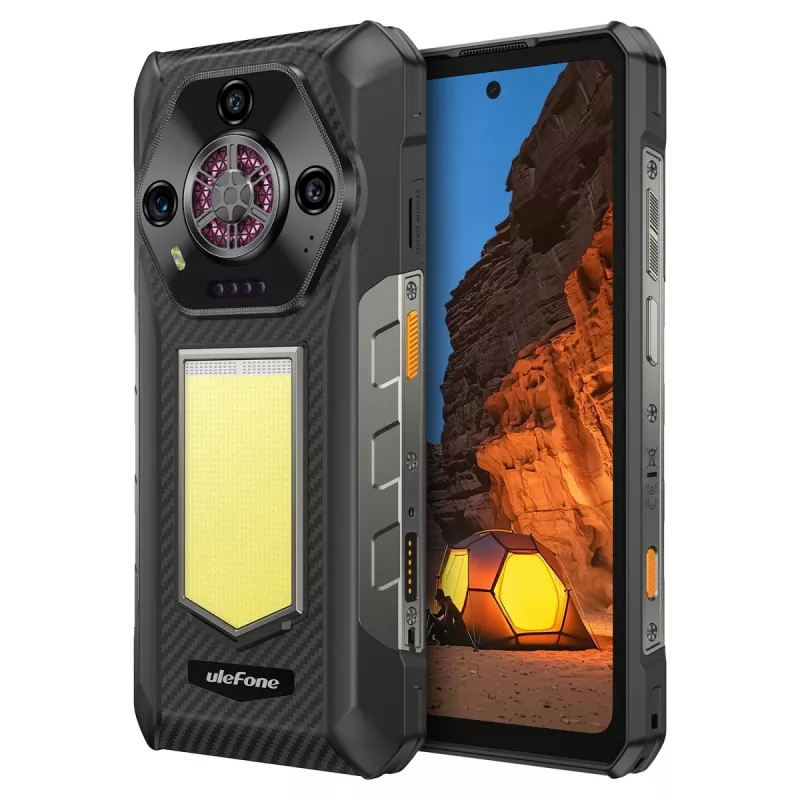 Odolný smartfón UleFone Armor 30 4G s Helio, 12 GB RAM, 512 GB úložisko, čierny, energetická trieda A