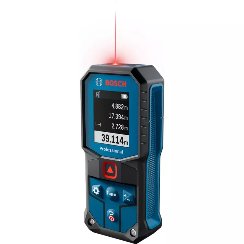 Laserový diaľkomer GLM 40-31 Professional (modrý/čierny, dosah 50 m, červená laserová línia)