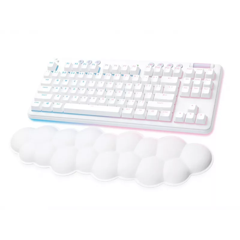 Logitech G715 Wireless herná klávesnica - Off White - Fra - Central (920-010459)