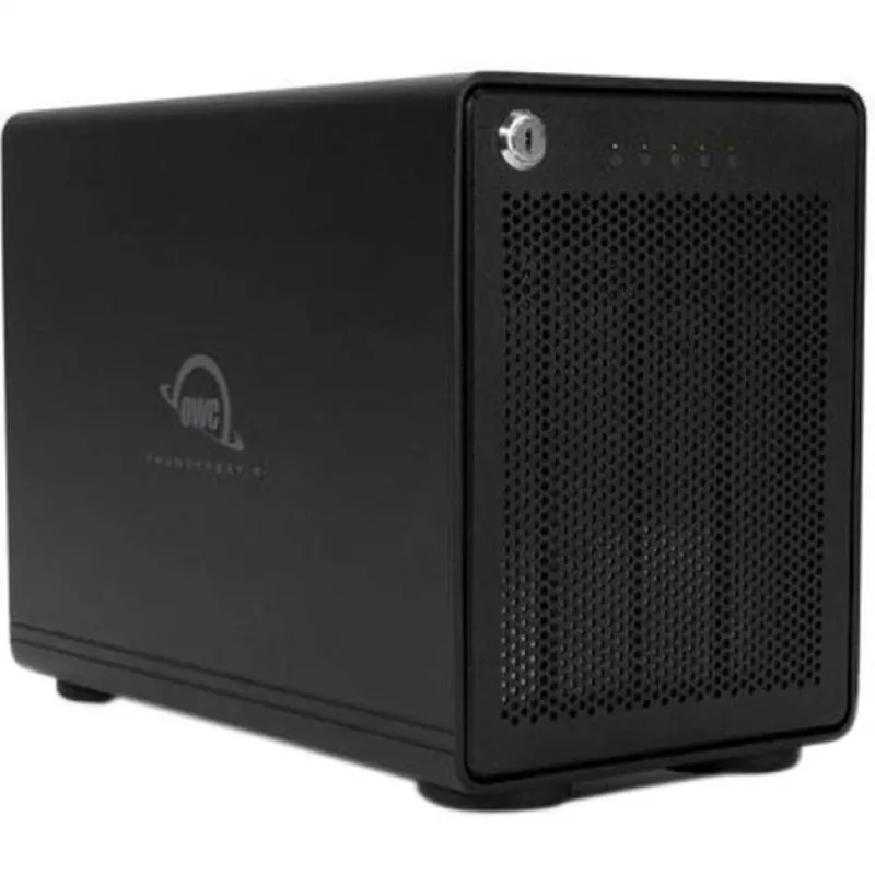 ThunderBay 4 (čierna, 4-bay externý box na disky Thunderbolt 3)