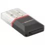 Esperanza EA134K čítačka kariet čierna, strieborná, transparentná USB 2.0