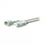 EFB-Elektronik IEC predlžovací kábel C14 180° - C13 180°, sivý, 3,0 m, 3 x 1,00 mm² výrobca: EFB Elektronik (EK507.3)