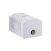 Lanberg OU5-0001-W zásuvka RJ-45 biela