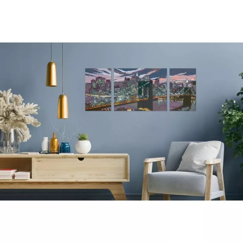Maľovanie podľa čísel - Creart nový York Skyline