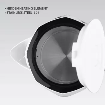 Elektrická rýchlovarná kanvica Maestro MR-058-WHITE 1,8 L, 2000 W, bezšnúrová, vyberateľný filter