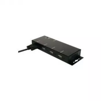 EXSYS EX-1166HMV 4-portový externý USB 2.0 hub z kovu, priskrutkovateľný