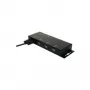 EXSYS EX-1166HMV 4-portový externý USB 2.0 hub z kovu, priskrutkovateľný