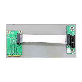 Riser karta Mini PCI Express > PCI Express x1 orientovaná doľava