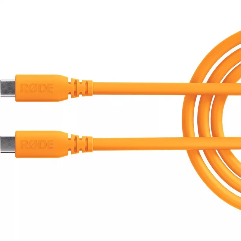 Rode SC27-O USB-C na USB-C kábel USB 3.2 Gen1, oranžový (2 m, PD)