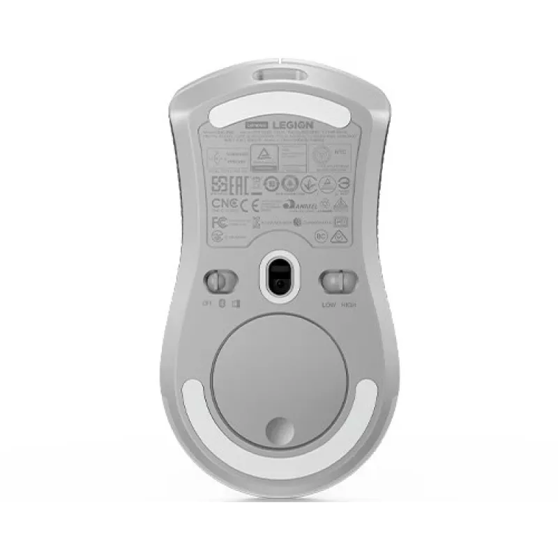 Herná myš Lenovo Legion M600 RF Wireless + Bluetooth + USB Type-A, obojručná, 16000 DPI, 9 tlačidiel, nabíjateľná