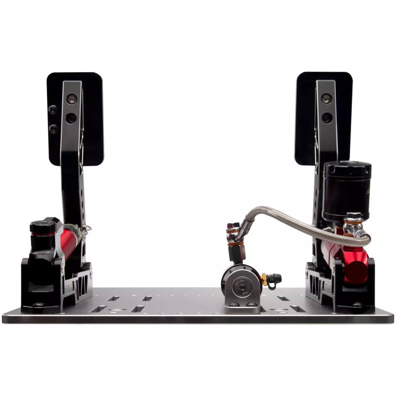 Simagic P2000 Hydraulic 2-pedálová sada, 200KG Loadcell - Crimson Edition